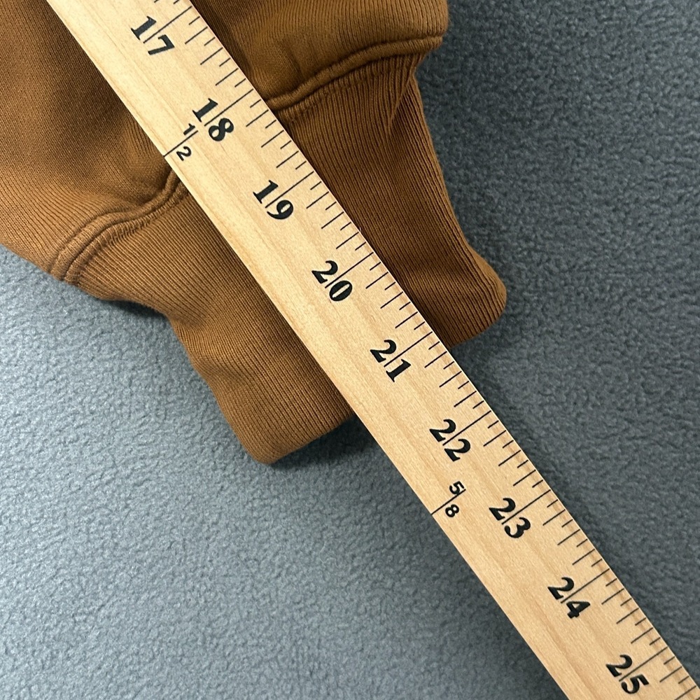 YZY Yeezy Gap Perfect Hoodie Camel Brown Double Layer Heavyweight Size M - Picture 6 of 8